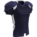 Used Champro Youth Huddle Football Jersey - NAVY BODY, WHITE BODY - L - lauxsportinggoods