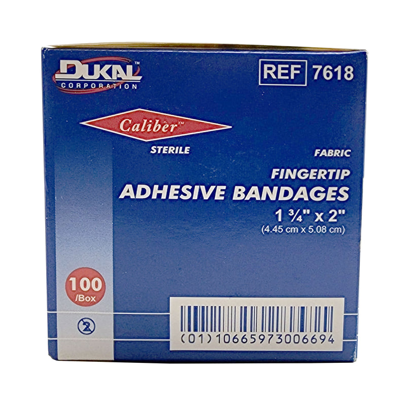 Tetra Medical Adhesive Strips - Fabric Fingertip - Small - Box of 100 - lauxsportinggoods