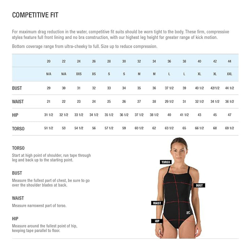 Speedo Women's Swimsuit Flipback Splice One Piece - Black/Grey - lauxsportinggoods