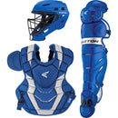 Open Box Easton Elite X Catchers Protective Box Set-Intermidiate-Royal - lauxsportinggoods