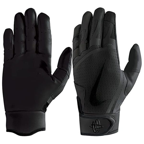 Nike Youth Huarache Edge Batting Gloves - Black - lauxsportinggoods