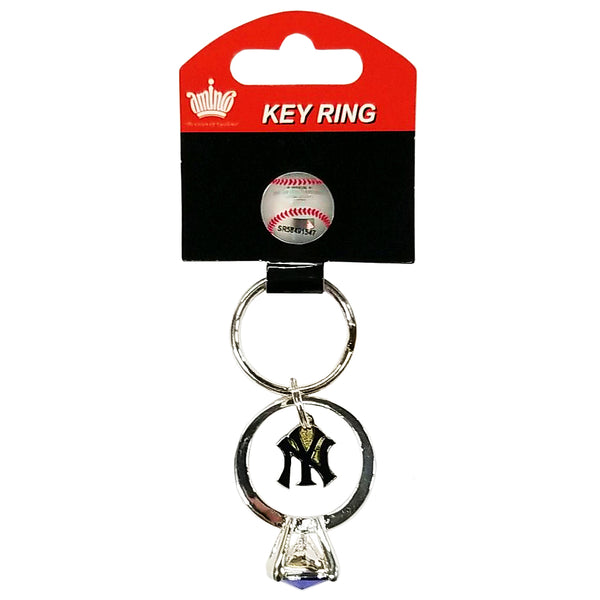Aminco NY Yankees Key Ring - lauxsportinggoods