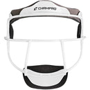 Used Champro Defensive Fielder Mask Perfect for Softball-Teeball-Baseball-Youth-White - lauxsportinggoods