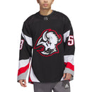 Adidas Men's Buffalo Sabres Skinner Authentic Third NN Jersey - Black - lauxsportinggoods