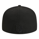 New Era Men's Buffalo Bills 5950TEXT E3 Cap - Black - lauxsportinggoods