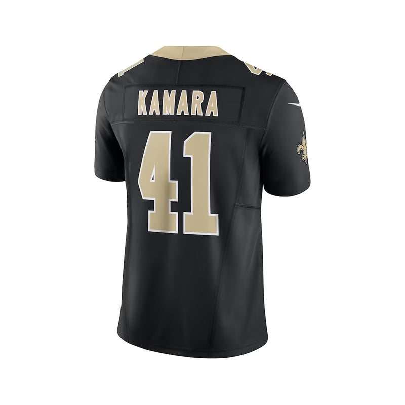 Fanatics Nike Men's NFL New Orleans Saints Alvin Kamara S/S Limited Jersey - Black - lauxsportinggoods
