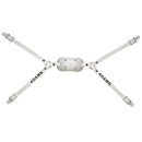 Adams Pro-25 USA 25-4D 4-Point High Hook Up Football Youth Chin Strap - lauxsportinggoods