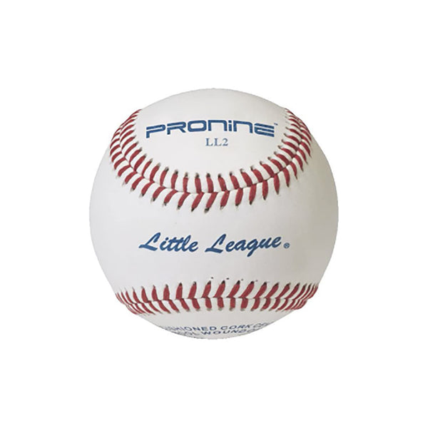 ProNine Sports - LL2 - Raised Seam Little League Leather Baseball - lauxsportinggoods