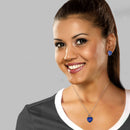 Wincraft Buffalo Bills Heart Post Earrings w/ 3D Heart - Pair - lauxsportinggoods