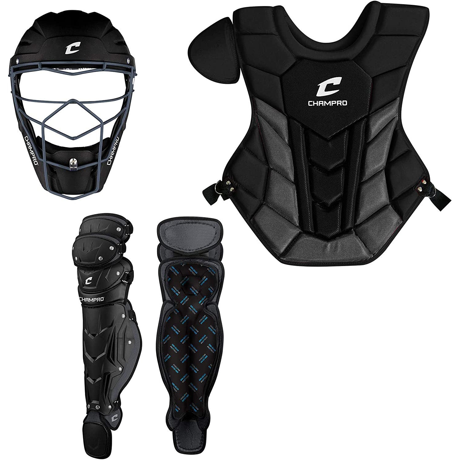 Protection Thoracique Champro OptimusPro Plus – 15,5″ – Écarlate – Boîte Ouverte