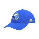 Adidas Men's Buffalo Sabres Slouch Adjustable Cap - Team Royal Blue - lauxsportinggoods