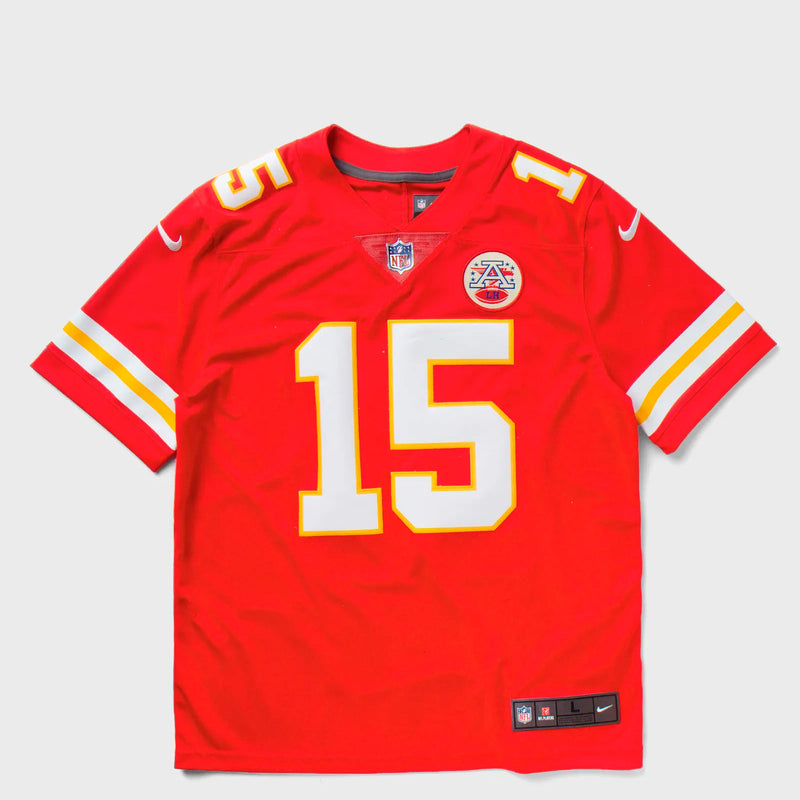 Nike Men’s NFL Kansas City Chiefs Patrick Mahomes Game Jersey - Red - lauxsportinggoods