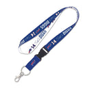 Wincraft Buffalo Bills Lanyard w/ Detachable Buckle Stefon Diggs - 1 inch - lauxsportinggoods