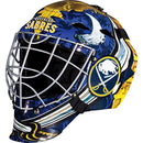 Franklin Sports Buffalo Sabres NHL Hockey Goalie Face Mask - Goalie Mask for Kids Street Hockey - Youth NHL Team Street Hockey Masks - lauxsportinggoods