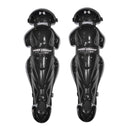 Used Under Armour Victory Series Leg Guards-Junior (9-12) 13"-Black - lauxsportinggoods