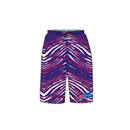 Zubaz Men's Buffalo Bills Zebra Print Traditional Short - Team Color - lauxsportinggoods
