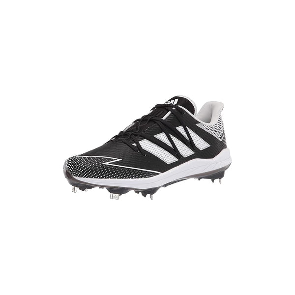 Adidas Menʼs Afterburner 7 Baseball Shoe - Black/White - lauxsportinggoods