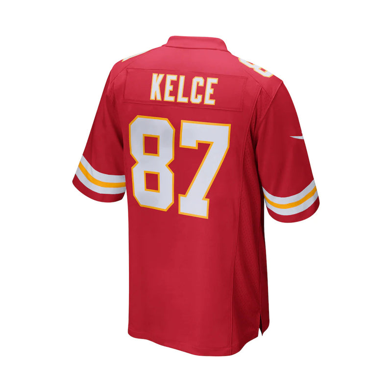 Fanatics Nike Men's Kansas City Chiefs Travis Kelce S/S Game Jersey - Red - lauxsportinggoods