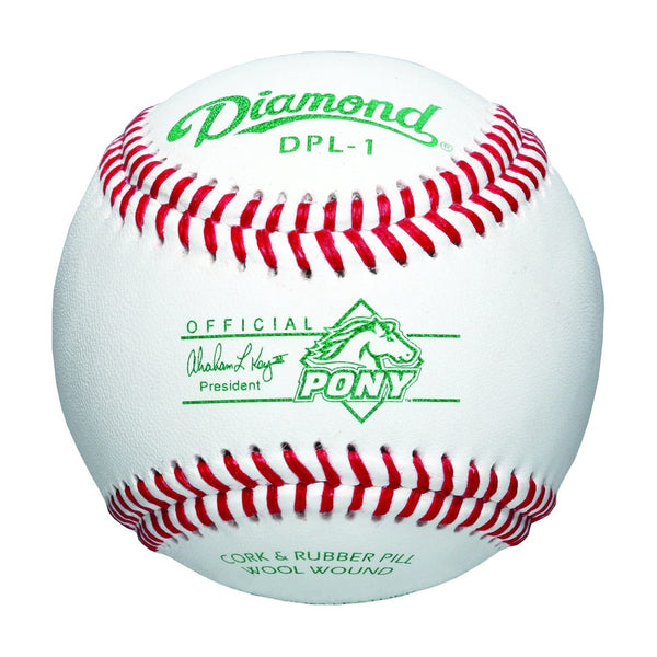 Diamond Sports - DPL-1 - Pony League Competition Grade Baseball - lauxsportinggoods