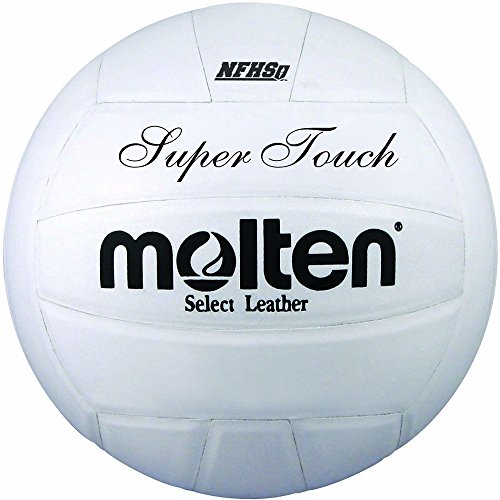 Molten IV58L-U Super Touch NFHS Approved White Volleyball - lauxsportinggoods