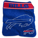 Logo Brands Buffalo Bills Raschel Throw - 60 x 80 inch - lauxsportinggoods