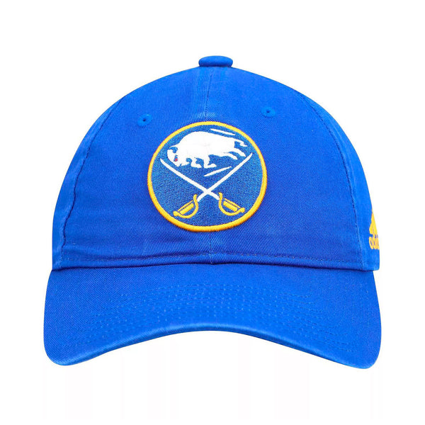 Adidas Men's Buffalo Sabres Slouch Semi-Fitted Cap - Team Royal Blue - lauxsportinggoods