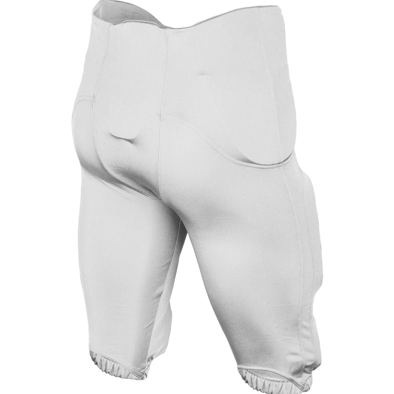 Used Champro Adult Terminator-2 Integrated Football Pants - White - XLarge - lauxsportinggoods