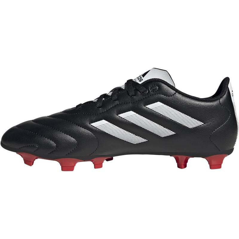 Adidas Goletto VIII Firm Ground Cleats - Black/White/Red - lauxsportinggoods