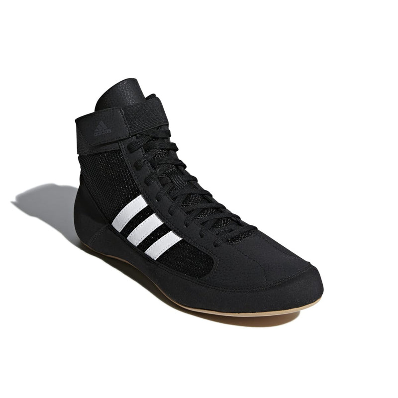 Adidas HVC 2 Men's Wrestling Shoe - Black/White - lauxsportinggoods