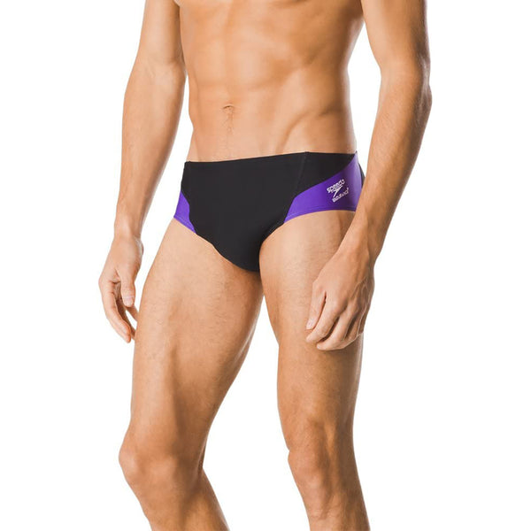 Speedo Men's Spark Splice Brief - Navy - lauxsportinggoods