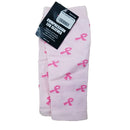 Red Lion Ribbon Pattern Running Compression Leg Sleeves - Pink - Medium/Large - lauxsportinggoods