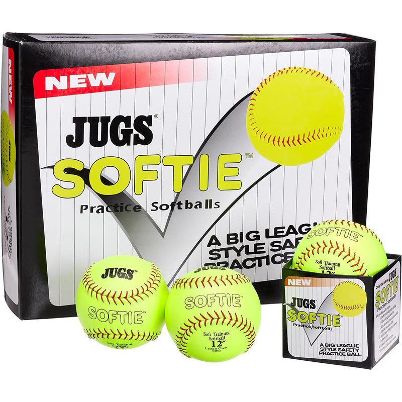 Jugs Sports - Realstic Bounce Softie Game Balls - 1 Dozen - lauxsportinggoods