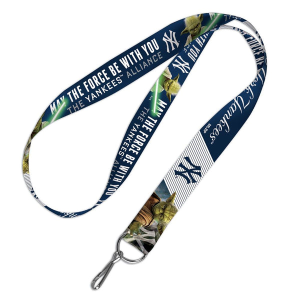 Wincraft New York Yankees / Star Wars Yoda Lanyard - 1 inch - lauxsportinggoods