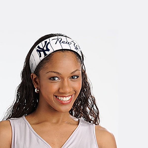 KW Textile New York Yankees Jersey Fanband Headband - lauxsportinggoods
