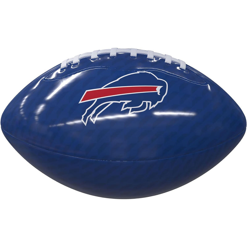 Logo Brands Buffalo Bills Carbon Fiber Mini-Size Glossy Football - lauxsportinggoods