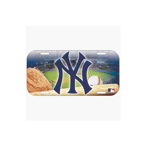 Wincraft Yankees License Plate - lauxsportinggoods