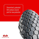 McDavid Hex Knee Pads Compression Basketball Volleyball - Leg Sleeve - Black - lauxsportinggoods