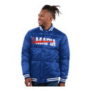 Starter Men's Buffalo Bills Mafia Satin Jacket - Royal - lauxsportinggoods