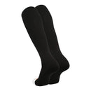 Open Box TCK Sports Prosport Performance Over-Calf Tube Socks-Medium-Black - lauxsportinggoods