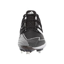 Adidas Menʼs Afterburner 7 Baseball Shoe - Black/White - lauxsportinggoods