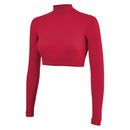 Alleson Youth Cheer Midriff Top - lauxsportinggoods