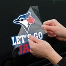 Wincraft Toronto Blue Jays Slogan Perfect Cut Color Decal - 8 x 8 inch - lauxsportinggoods