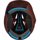 Used Champro HX Gamer Plus Bsbll Helmet w/Flap-MAROON BODY-MATTE-Junior - lauxsportinggoods