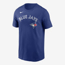 Nike Men's Toronto Blue Jays Vladimir Guerrero Cotton SS T-Shirt - Royal - lauxsportinggoods