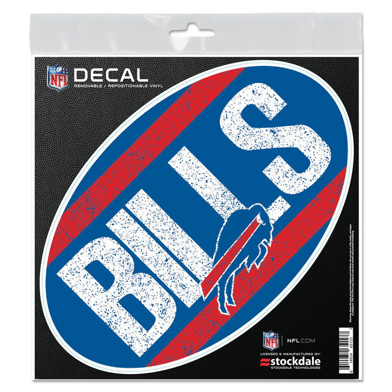 Wincraft Buffalo Bills Distressed Logo Decal - lauxsportinggoods