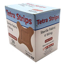 Tetra - Latex Free 4 Wing Fabric Bandages - 50/Box - lauxsportinggoods