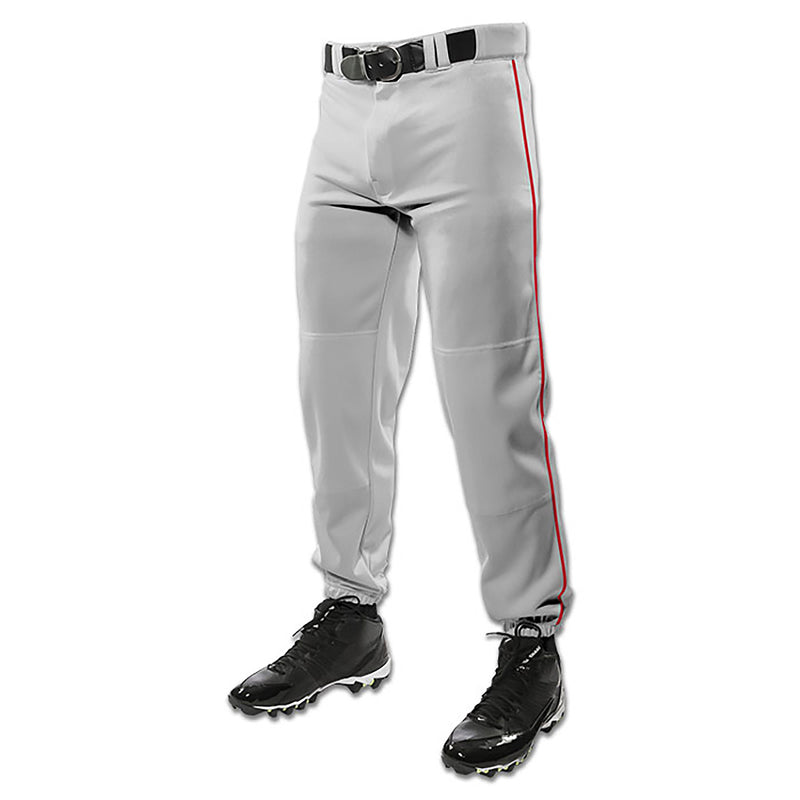 Champro Men's Triple Crown Classic Baseball Pants with Side Piping Adult - XLarge-4XLarge - lauxsportinggoods
