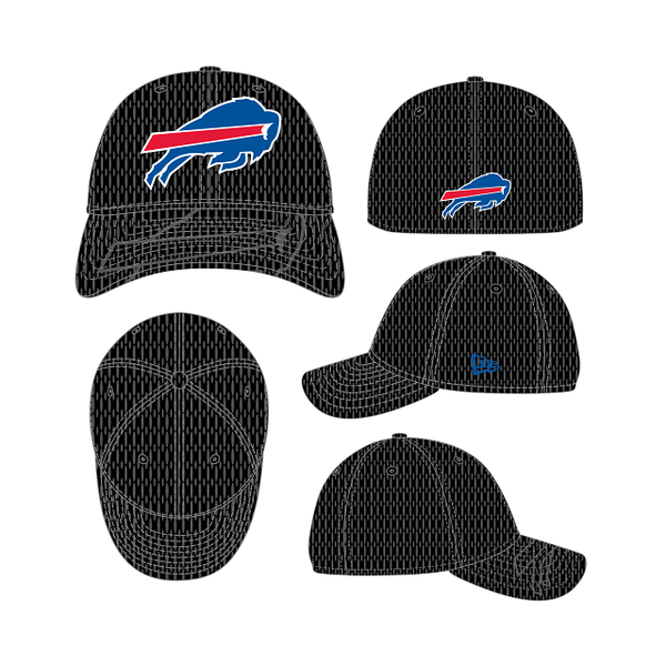 New Era Buffalo Bills JR 3930 Topvisor E3 Cap - Black - lauxsportinggoods