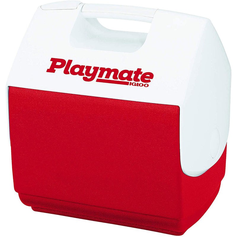 Igloo Playmate Cooler 7qt Red/White - lauxsportinggoods
