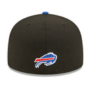 New Era NFL Buffalo Bills Draft On Stage 59FIFTY Fitted Hat - Black/Royal - lauxsportinggoods